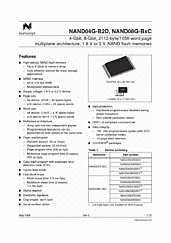 DataSheet NAND08GR3B4C pdf